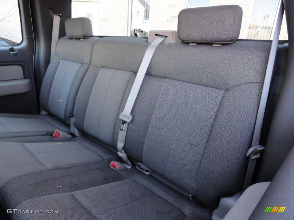 Stone/Medium Stone Interior 2009 Ford F150 XL SuperCrew 4x4 Photo #39870215