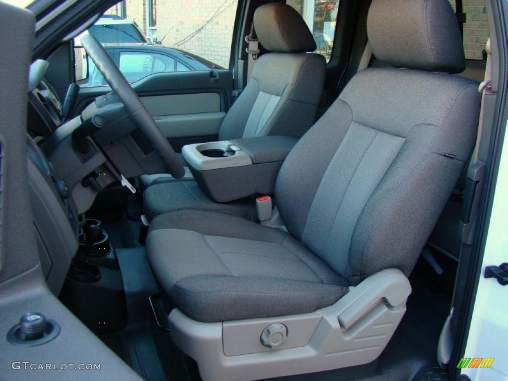 Stone/Medium Stone Interior 2009 Ford F150 STX SuperCab 4x4 Photo #39870323