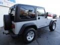 2004 Bright Silver Metallic Jeep Wrangler Rubicon 4x4  photo #3