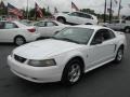 2003 Oxford White Ford Mustang V6 Coupe  photo #3
