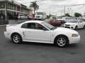 2003 Oxford White Ford Mustang V6 Coupe  photo #8