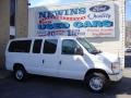 Oxford White - E Series Van E350 Super Duty XLT Passenger Photo No. 1