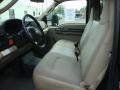 Tan 2007 Ford F550 Super Duty XL Regular Cab Dump Truck Interior Color
