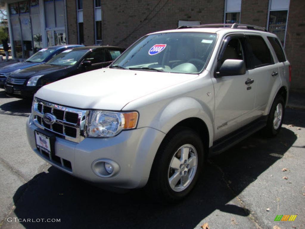 Silver Metallic 2008 Ford Escape XLT V6 4WD Exterior Photo #39872380
