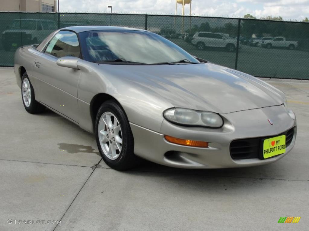 Light Pewter Metallic 2002 Chevrolet Camaro Coupe Exterior Photo #39872408