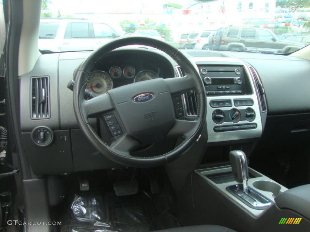 2010 Ford Edge SEL AWD Charcoal Black Dashboard Photo #39872628