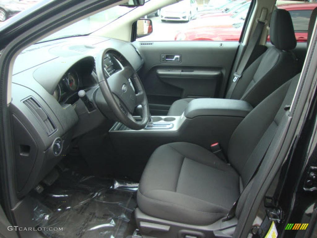 Charcoal Black Interior 2010 Ford Edge SEL AWD Photo #39872640