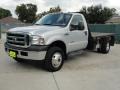 Silver Metallic - F350 Super Duty XLT Regular Cab 4x4 Chassis Photo No. 7