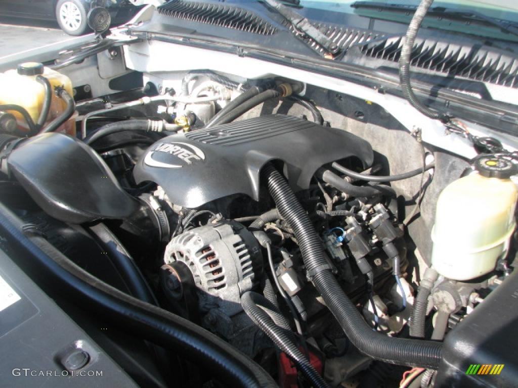 2001 Chevrolet Silverado 3500 Regular Cab Chassis 6.0 Liter OHV 16 2001 Chevrolet Silverado 3500 Engine 8.1 L V8