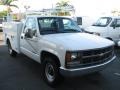 Summit White 2000 Chevrolet Silverado 3500 Regular Cab Chassis