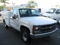 2000 Summit White Chevrolet Silverado 3500 Regular Cab Chassis  photo #1