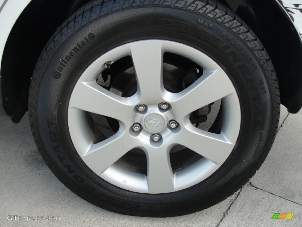 2007 Hyundai Santa Fe Limited Wheel Photo #39874284