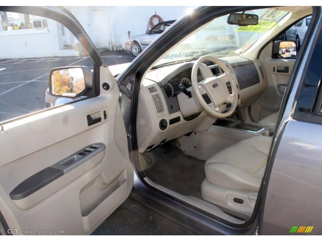 Stone Interior 2008 Ford Escape XLT V6 4WD Photo #39874609