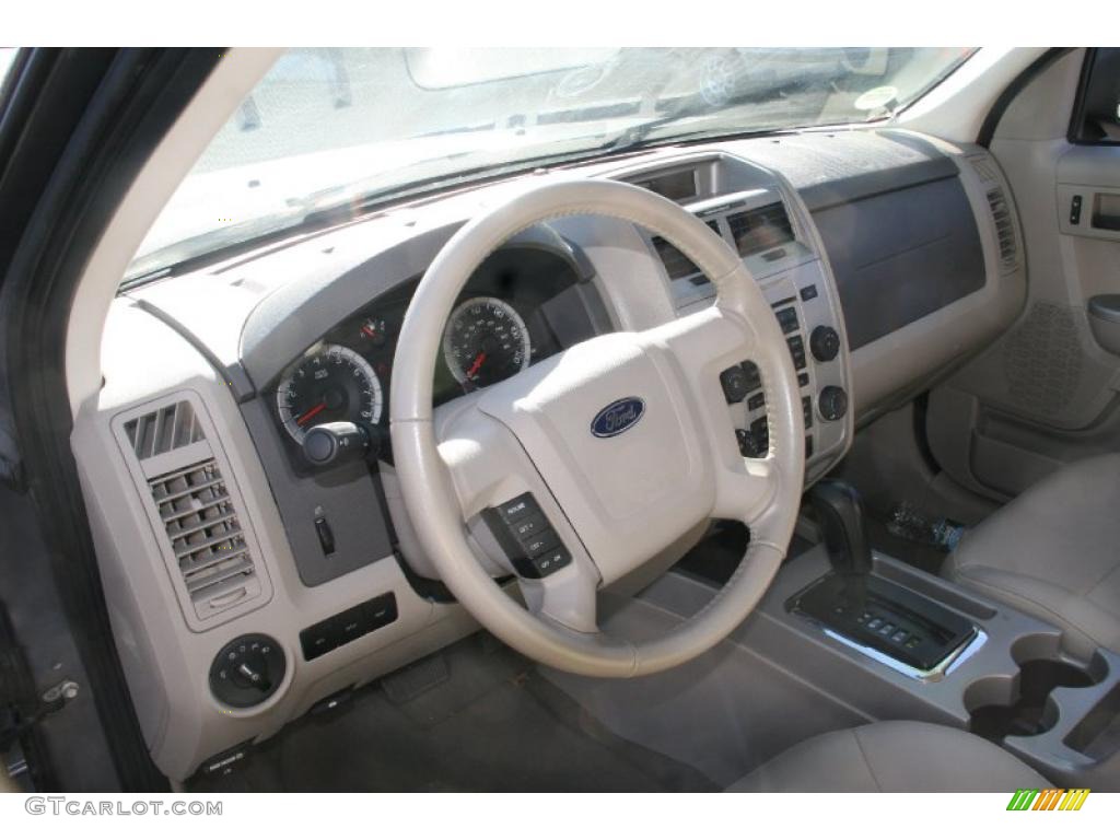 2008 Ford Escape XLT V6 4WD Stone Dashboard Photo #39874621