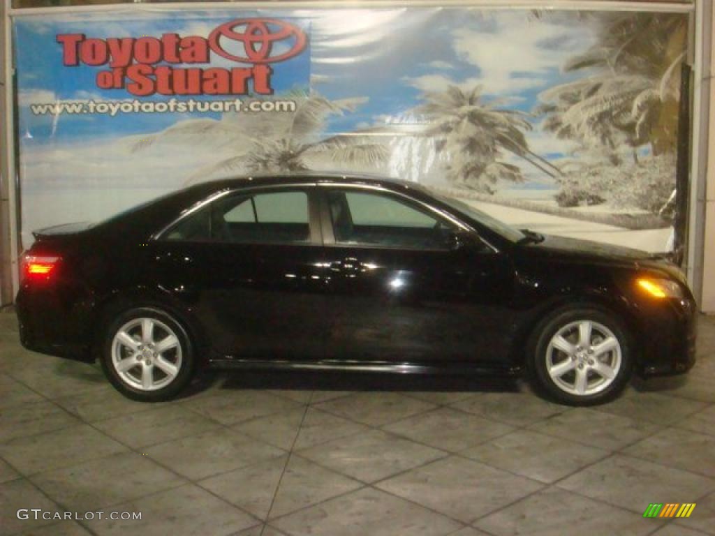 2008 Camry SE - Black / Ash photo #1