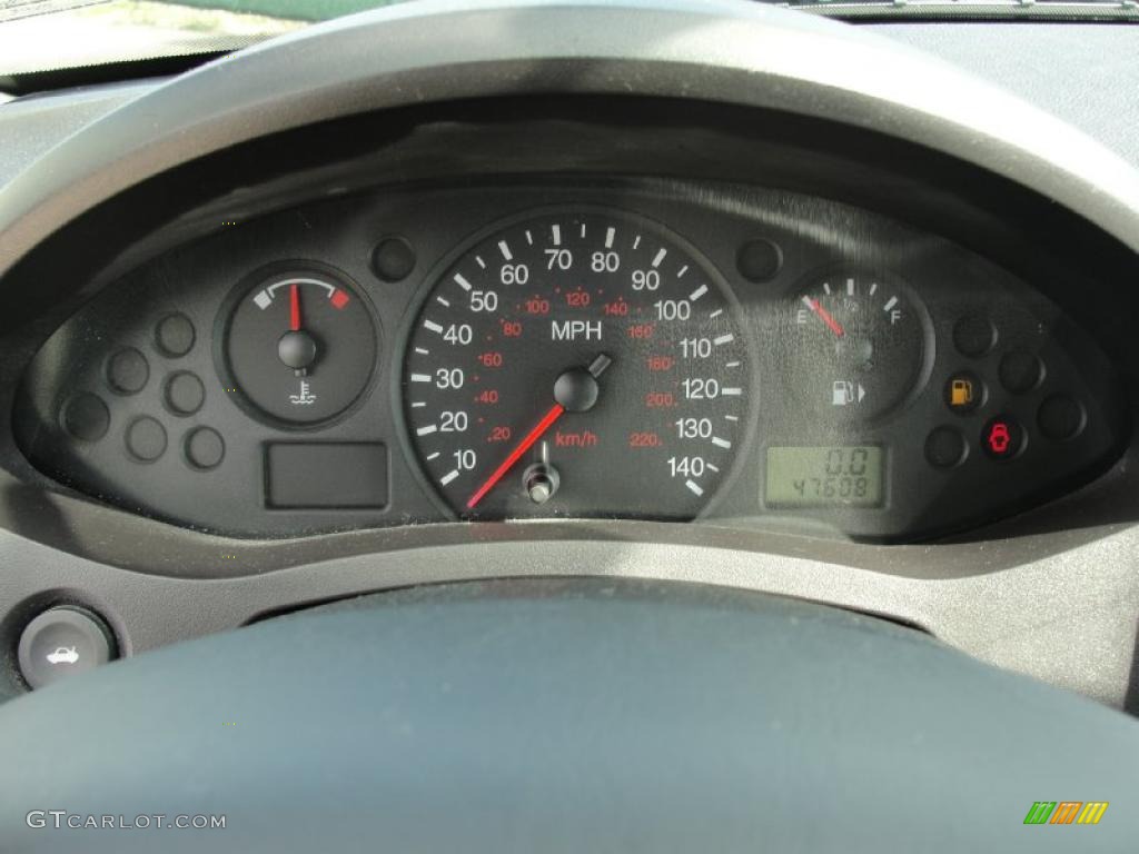 2007 Ford Focus ZX4 SE Sedan Gauges Photo #39875457