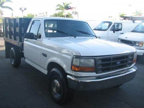 1995 Ford F250 XL Regular Cab Stake Truck Data, Info and Specs