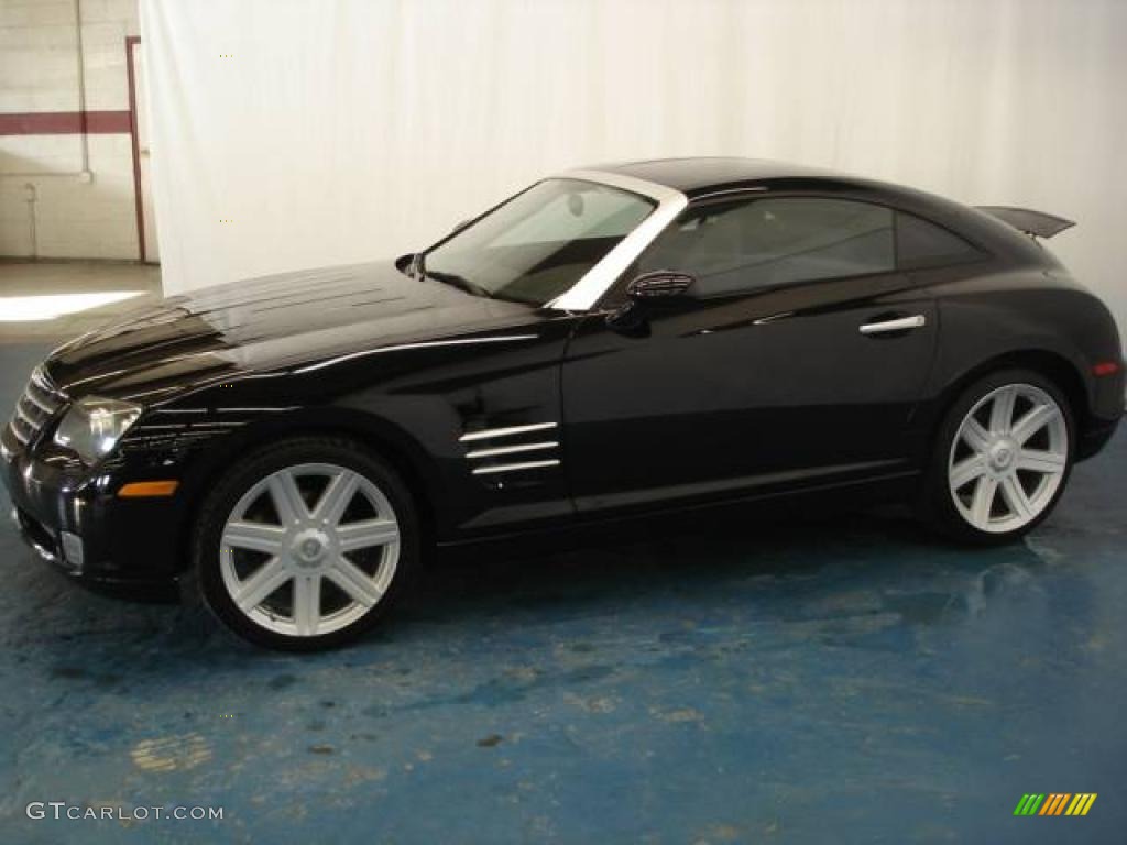 Black 2004 Chrysler Crossfire Limited Coupe Exterior Photo #3987635