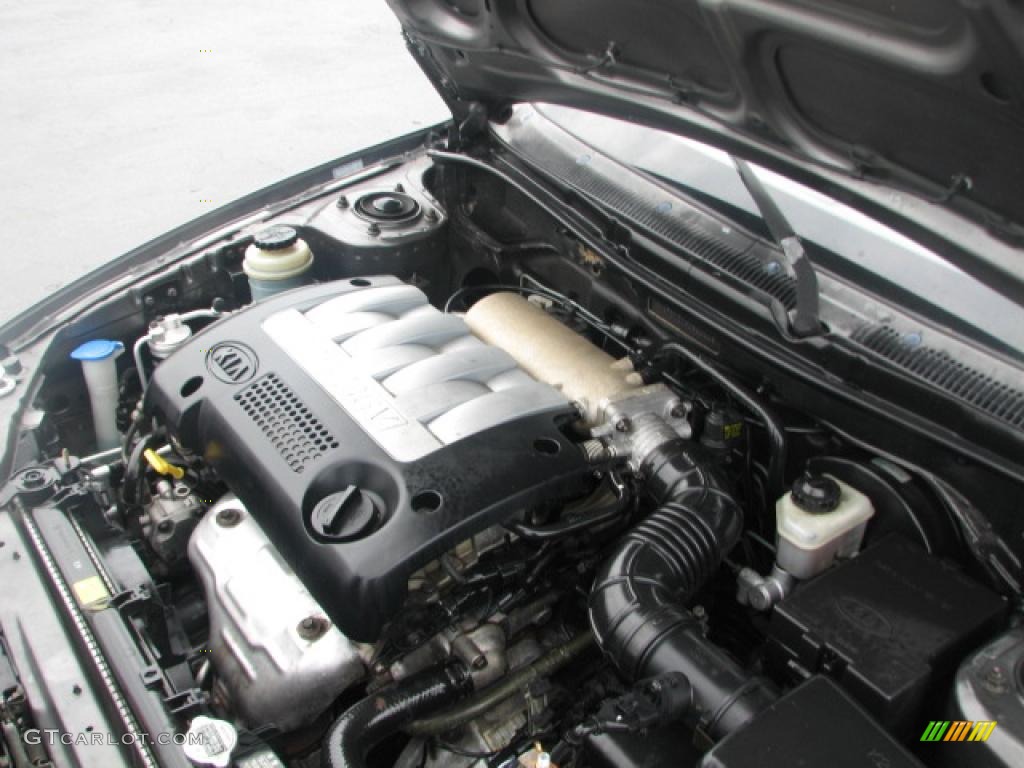2002 Kia Spectra LS Sedan 1.8 Liter DOHC 16-Valve 4 Cylinder Engine Photo #39876583