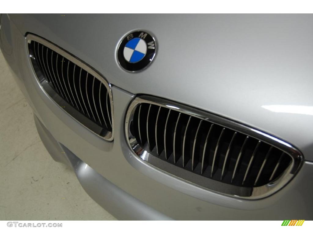 2007 3 Series 335i Convertible - Titanium Silver Metallic / Black photo #13