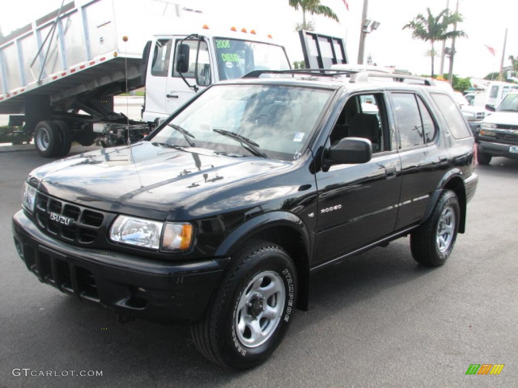 Ebony Black 2001 Isuzu Rodeo LS Exterior Photo #39877023