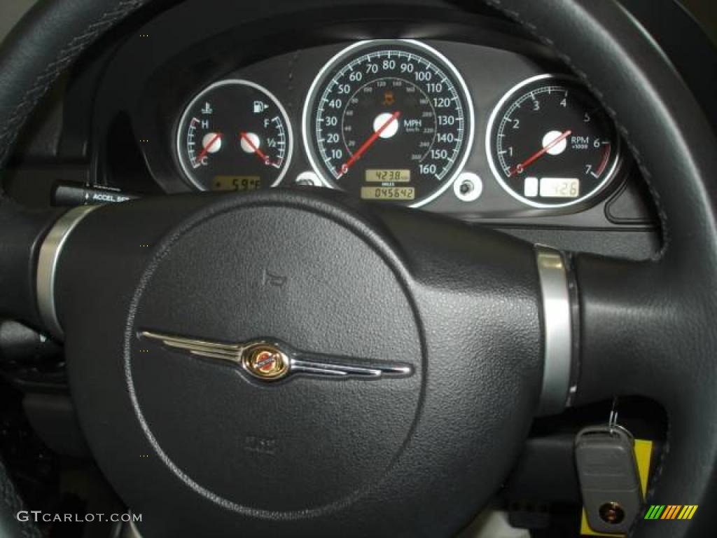 2004 Chrysler Crossfire Limited Coupe Gauges Photo #3987710