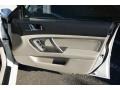 Warm Ivory 2009 Subaru Legacy 2.5i Sedan Door Panel