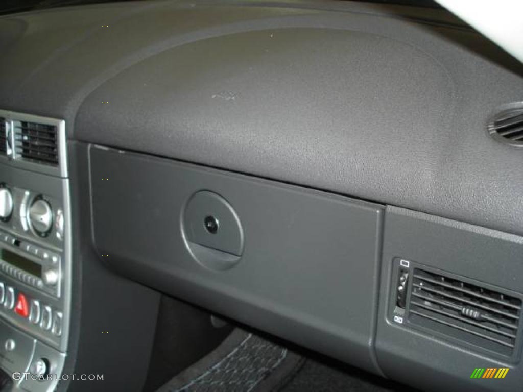 2004 Chrysler Crossfire Limited Coupe Dark Slate Gray Dashboard Photo #3987730