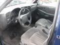 1998 Chevrolet S10 Gray Interior Prime Interior Photo