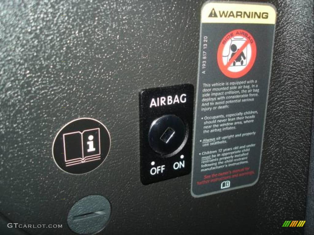 2004 Chrysler Crossfire Limited Coupe Info Tag Photo #3987735