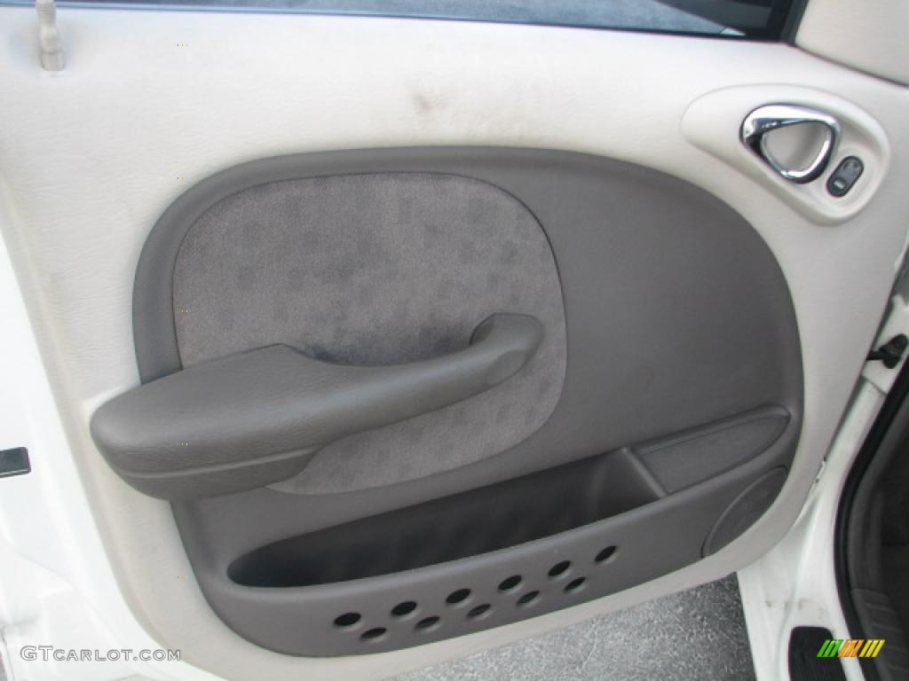 2002 Chrysler PT Cruiser Touring Taupe Door Panel Photo #39877943
