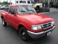 Bright Red 1997 Ford Ranger XL Regular Cab