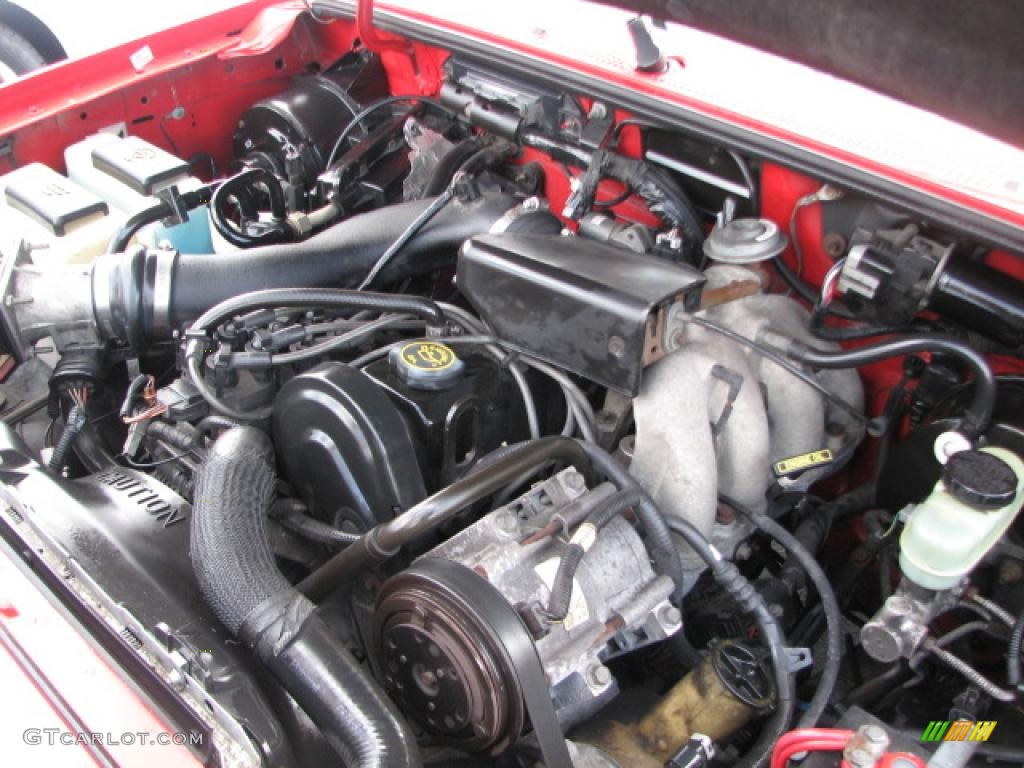 1997 Ford Ranger XL Regular Cab 2.3 Liter SOHC 8-Valve 4 Cylinder Engine Photo #39879243