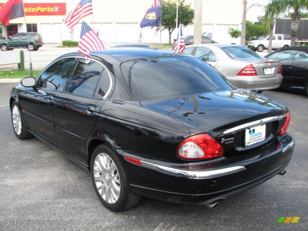 Ebony Black 2003 Jaguar X-Type 2.5 Exterior Photo #39879487