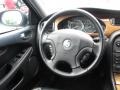 2003 Jaguar X-Type Charcoal Interior Steering Wheel Photo