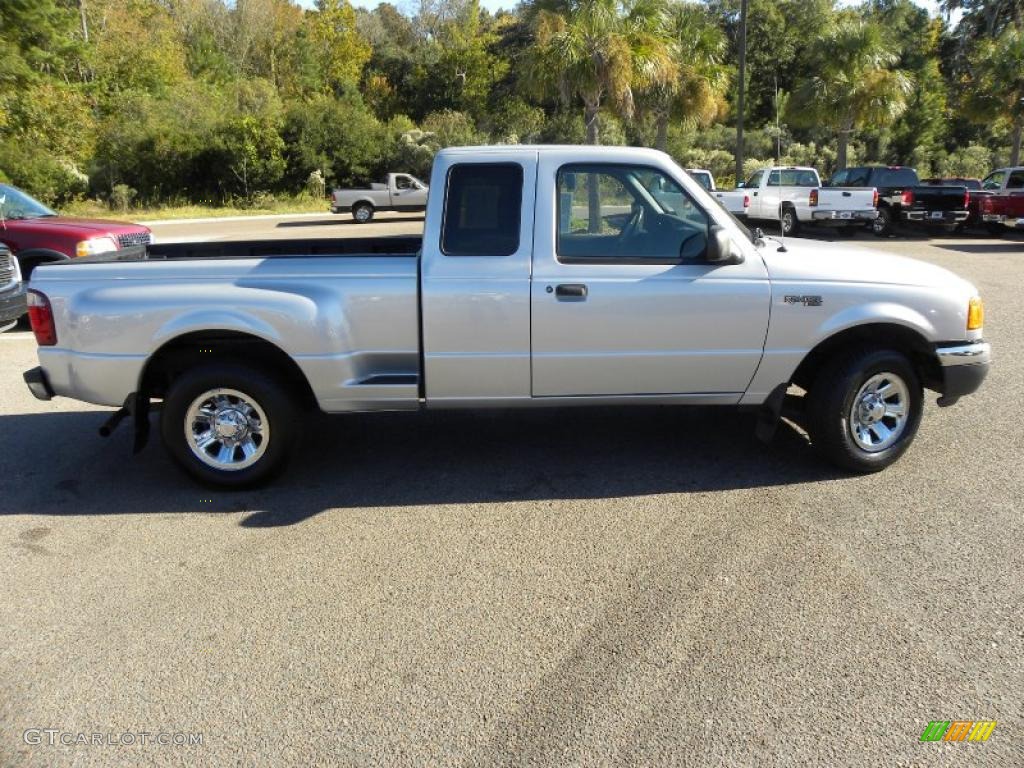 Silver Frost Metallic 2002 Ford Ranger XL SuperCab Exterior Photo #39879603