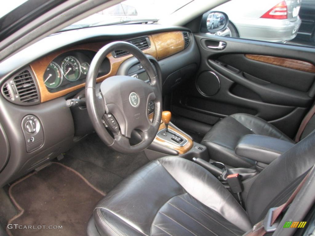 Charcoal Interior 2003 Jaguar X-Type 2.5 Photo #39879615