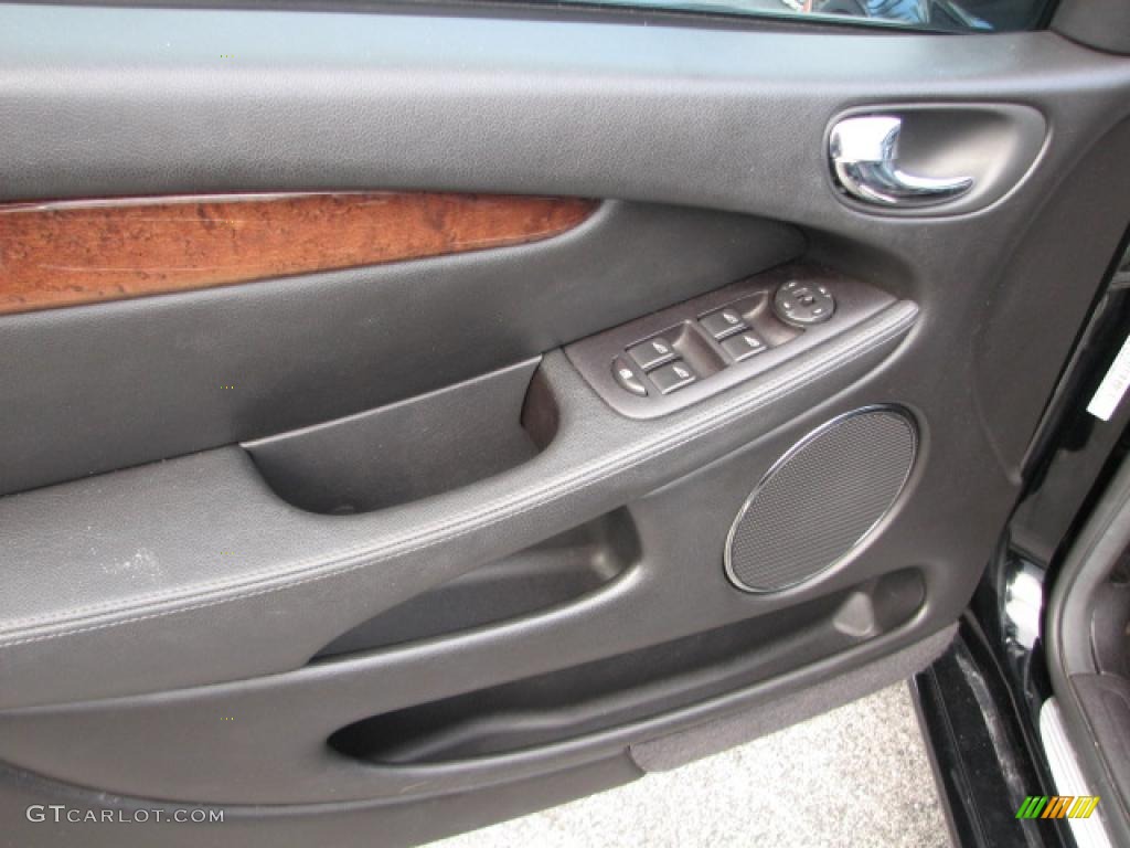 2003 Jaguar X-Type 2.5 Charcoal Door Panel Photo #39879627