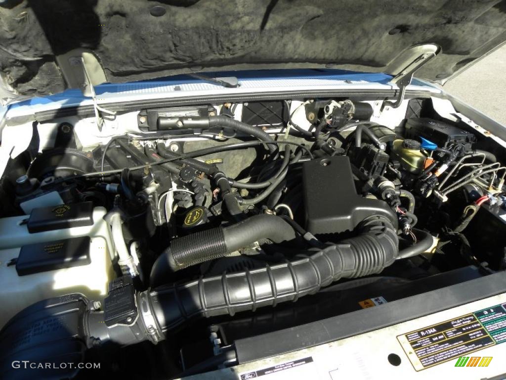 2002 Ford Ranger XL SuperCab Engine Photos