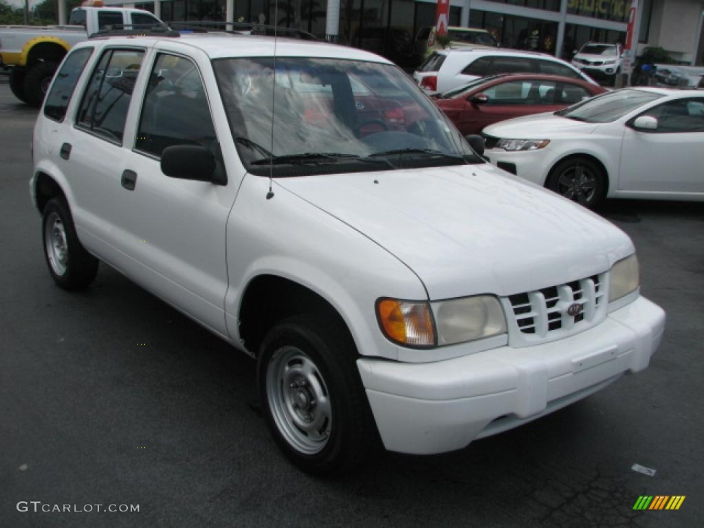 1999 Sportage  - White / Gray photo #1