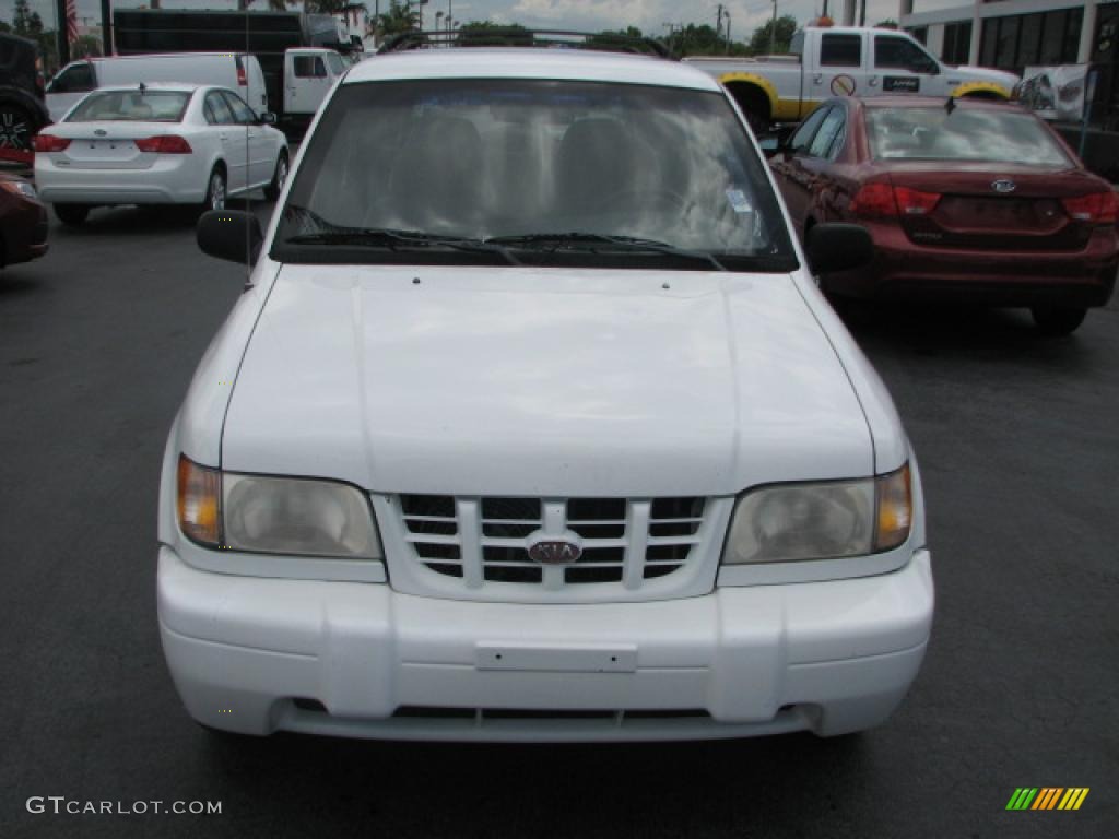 1999 Sportage  - White / Gray photo #3