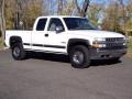 Summit White 2001 Chevrolet Silverado 2500HD LS Extended Cab 4x4 Exterior