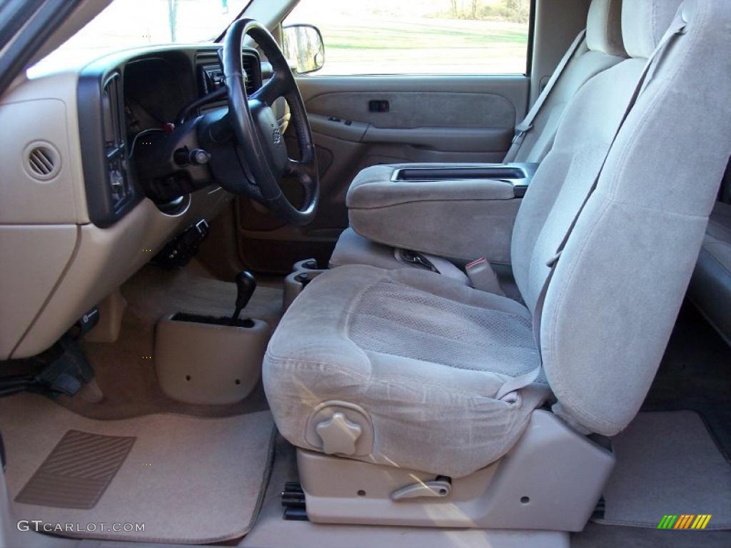 Tan Interior 2001 Chevrolet Silverado 2500hd Ls Extended Cab