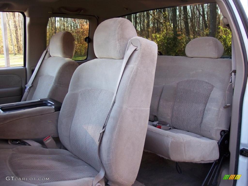 Tan Interior 2001 Chevrolet Silverado 2500HD LS Extended Cab 4x4 Photo #39880199