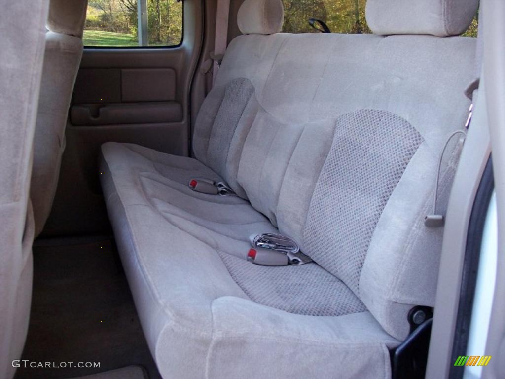 Tan Interior 2001 Chevrolet Silverado 2500HD LS Extended Cab 4x4 Photo #39880223