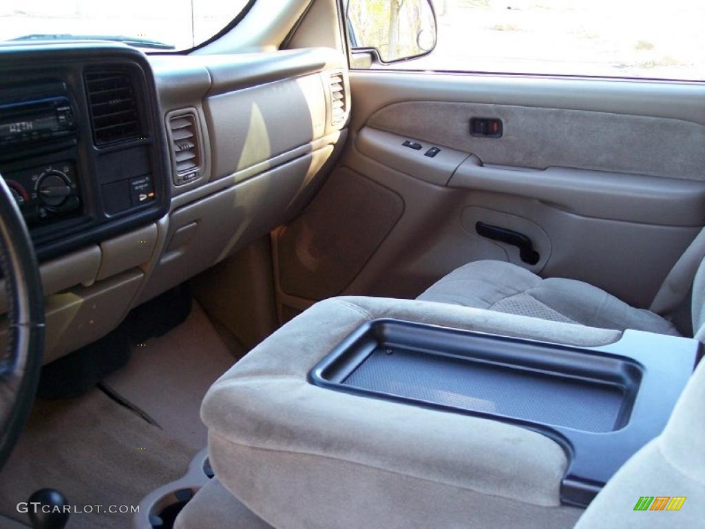 2001 Silverado 2500HD LS Extended Cab 4x4 - Summit White / Tan photo #29