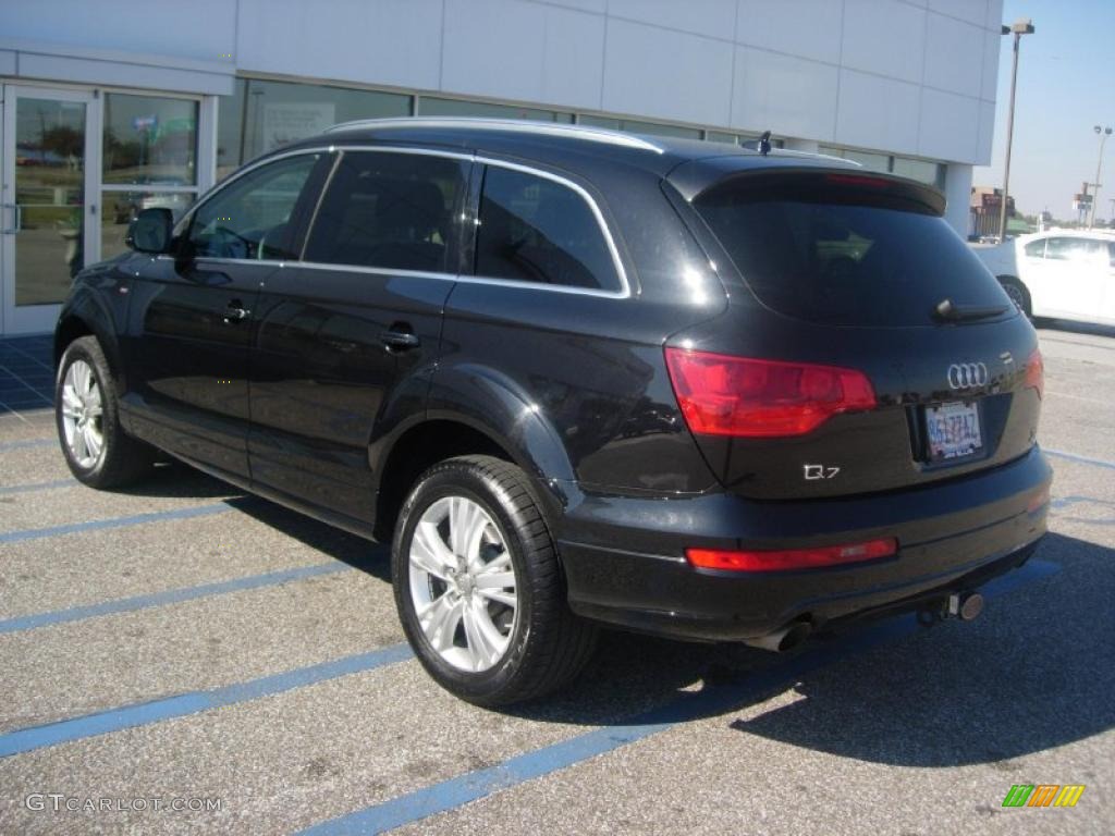 Phantom Black Pearl Effect 2009 Audi Q7 3.0 TDI quattro Exterior Photo #39880499