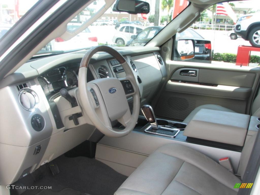Stone Interior 2007 Ford Expedition Limited Photo #39880591