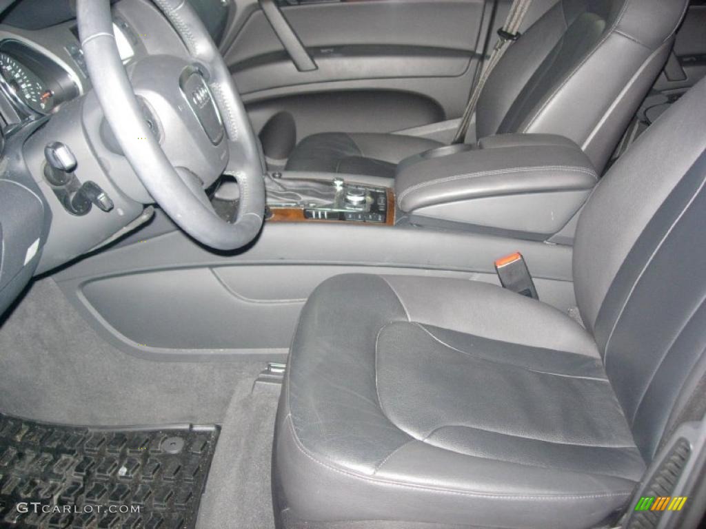 Black Interior 2009 Audi Q7 3.0 TDI quattro Photo #39880595