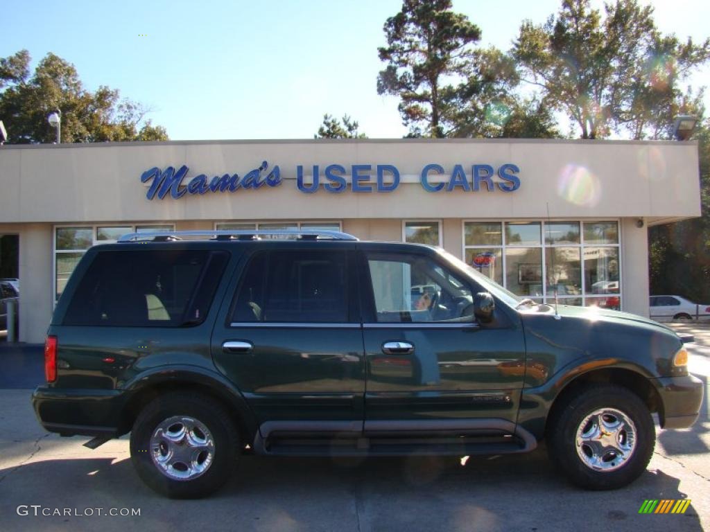 1999 Navigator 4x4 - Charcoal Green Metallic / Medium Prairie Tan photo #1